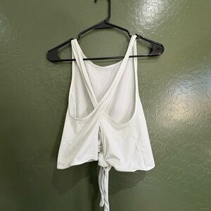 Lululemon light mint tie back tank